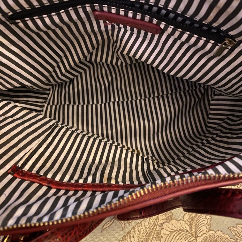 MK BELTED COLLECTION OSTRICH TOTE - Picture 8 of 12